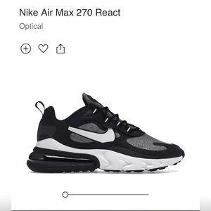 🛑SOLD🛑 Nike Air Max 270 React Optical Men’s Size 12